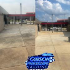 Bulldog Stadium Commercial Concrete Cleaning in Opelika, AL 4